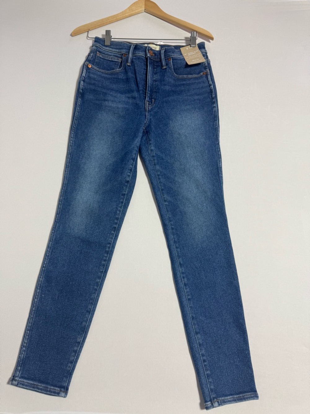 Madewell Skinny Jeans in Medium Blue Wash